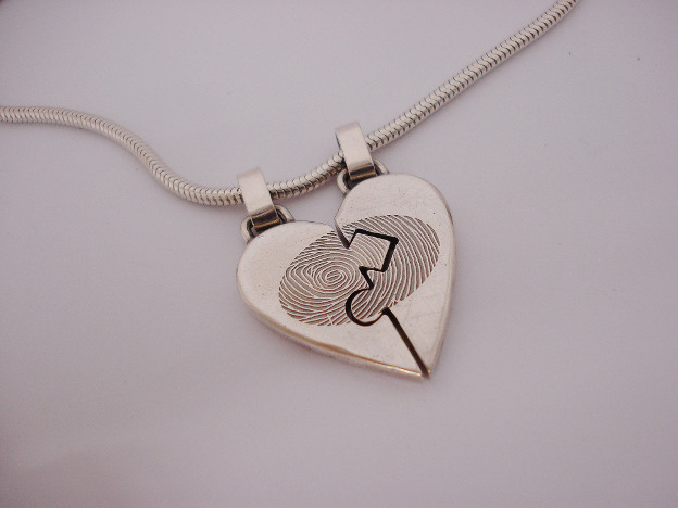 Herinnering Zilveren hart